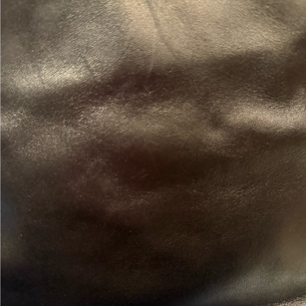 Prada Black Leather& Canvas Tote Bag - Picture 10 of 13